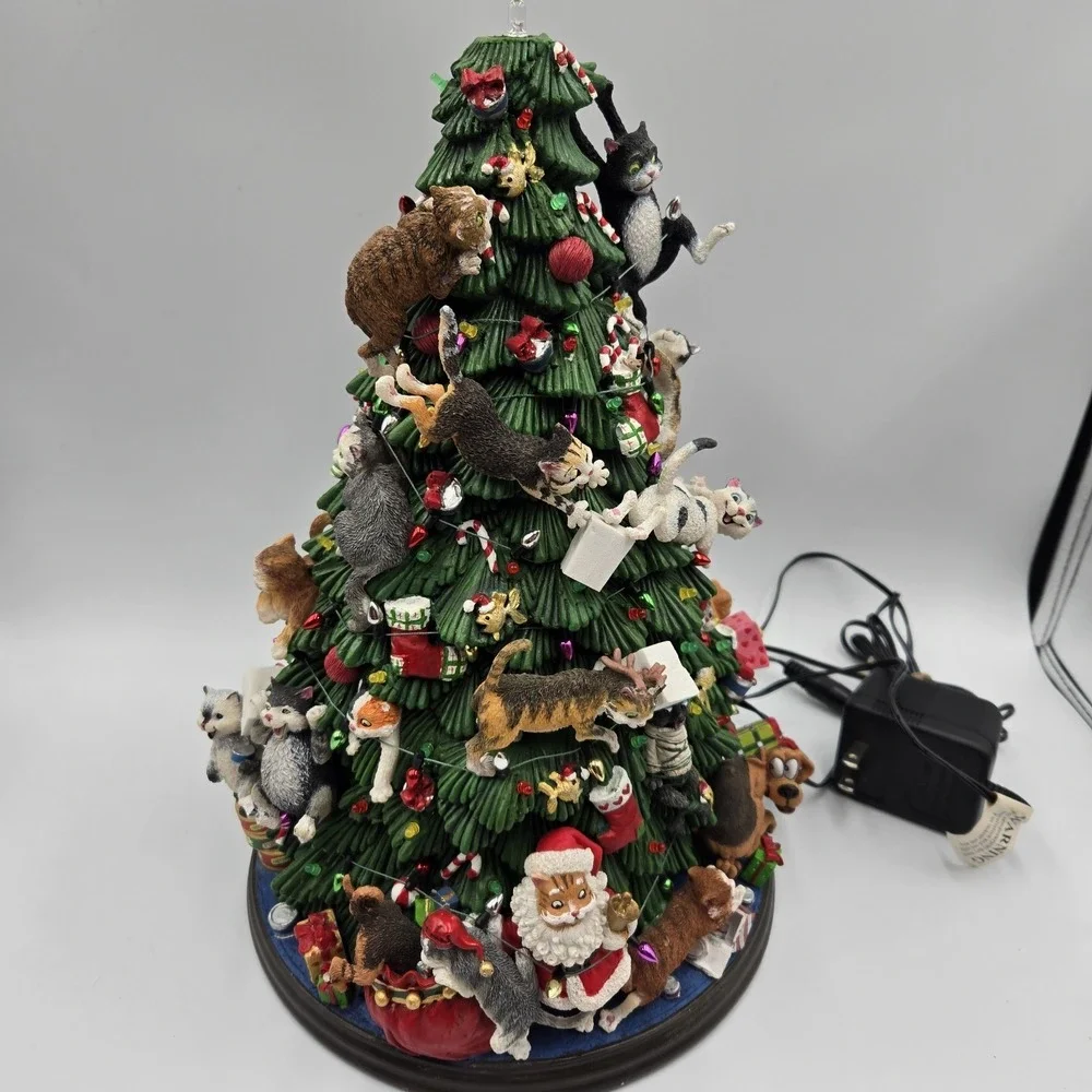 COMICAL CATS‎ Christmas Tree Danbury Mint 12